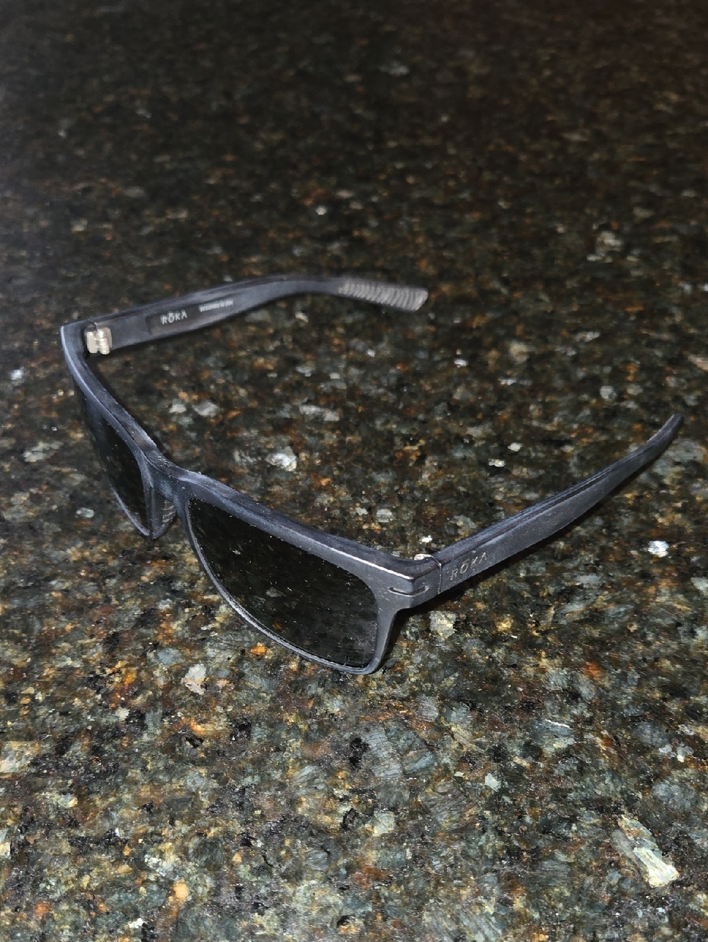Roka Men's Black Barton Sunglasses